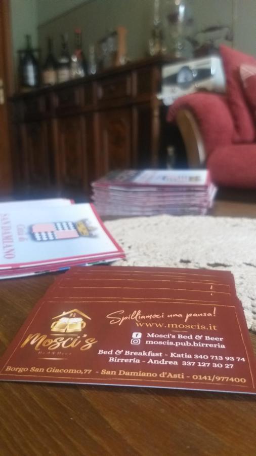 Mosci'S Bed & Beer Bed & Breakfast San Damiano dʼAsti Екстериор снимка